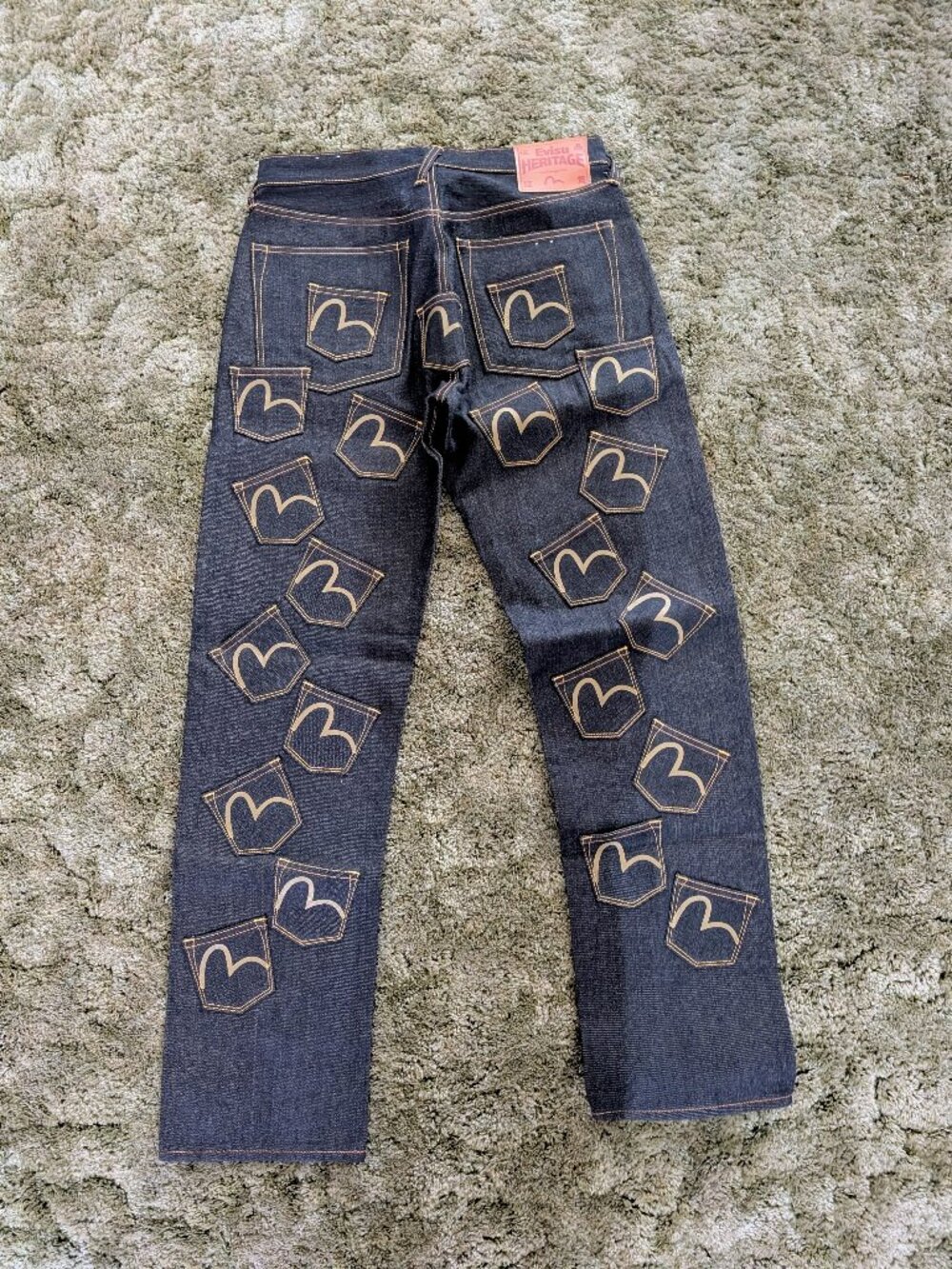 Evisu heritage designer jeans. Size 32